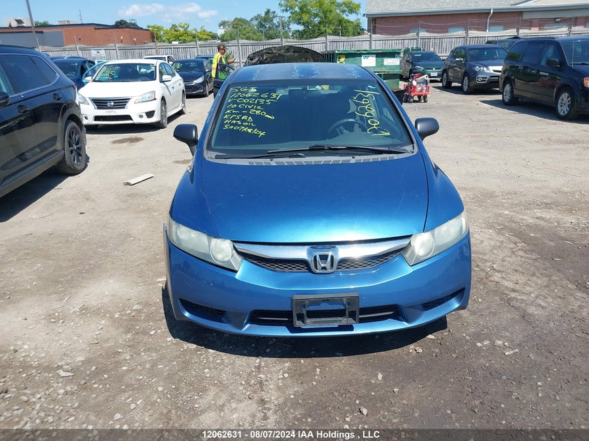 2010 Honda Civic Sdn VIN: 2HGFA1F41AH002135 Lot: 12062631