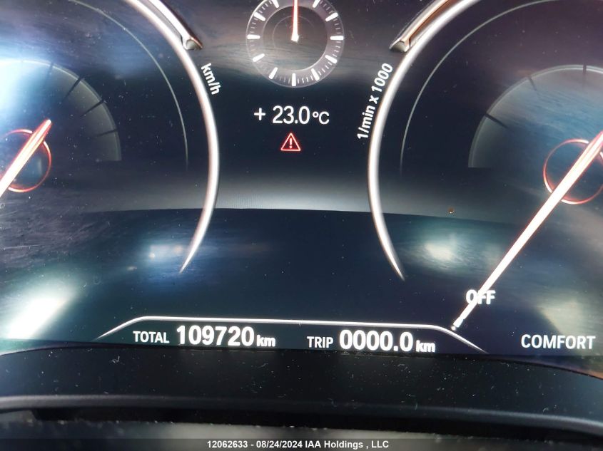 2018 BMW 5 Series VIN: WBAJE7C52JG891047 Lot: 12062633