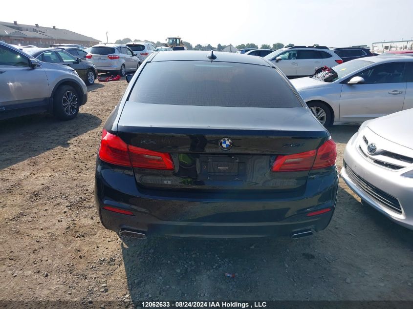 2018 BMW 5 Series VIN: WBAJE7C52JG891047 Lot: 12062633