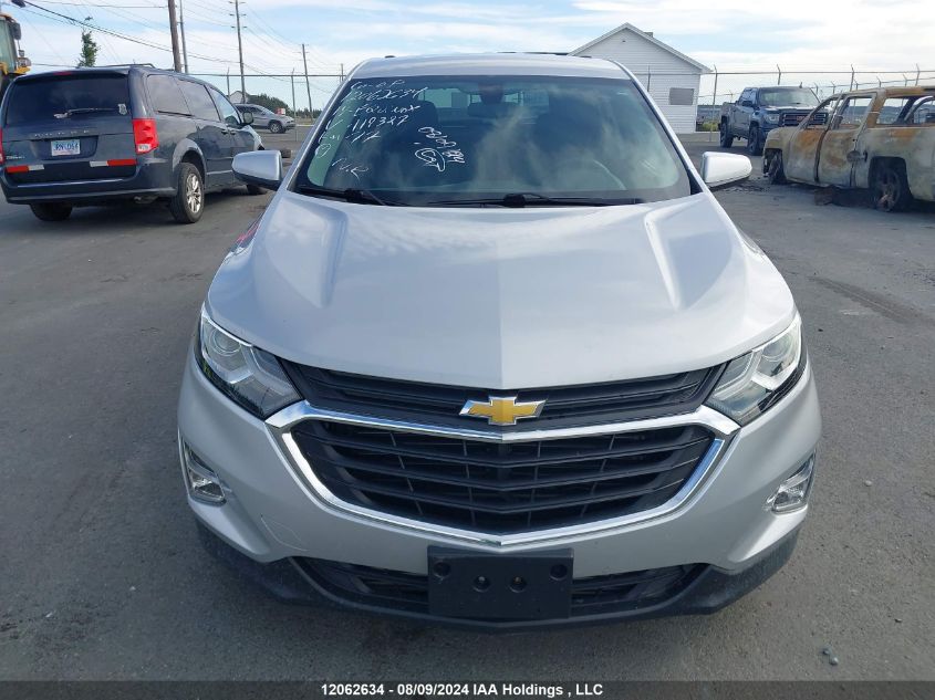 2019 Chevrolet Equinox VIN: 2GNAXUEV4K6119327 Lot: 12062634