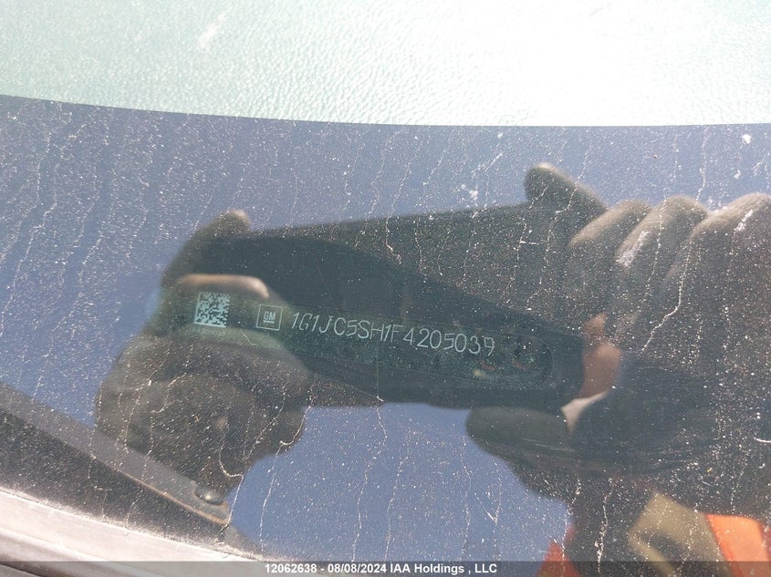 2015 Chevrolet Sonic VIN: 1G1JC5SH1F4205039 Lot: 12062638