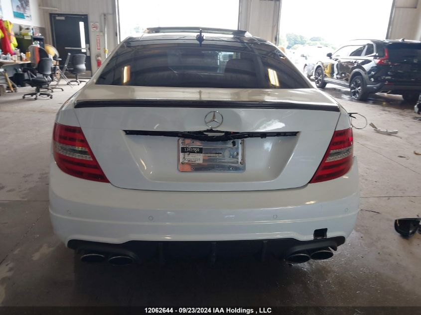 2013 Mercedes-Benz C-Class C 63 VIN: WDDGJ7HB0DG081031 Lot: 12062644