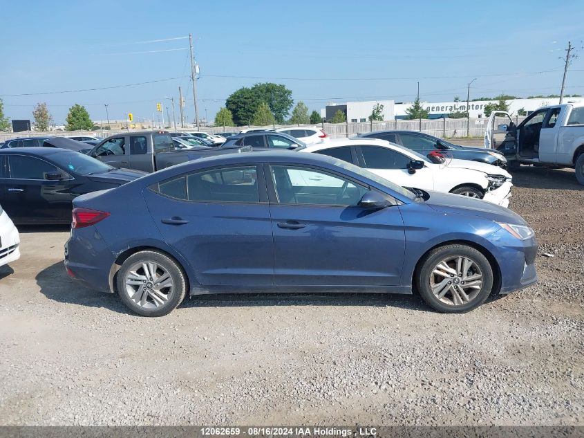 2019 Hyundai Elantra VIN: KMHD84LF9KU755401 Lot: 12062659