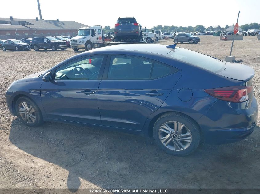 2019 Hyundai Elantra VIN: KMHD84LF9KU755401 Lot: 12062659