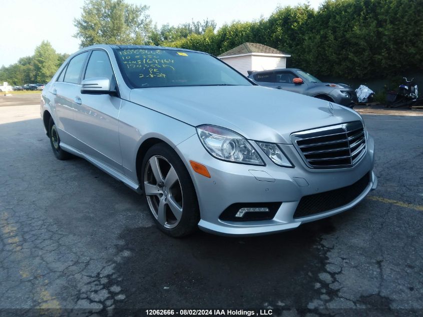 2010 Mercedes-Benz E 350 4Matic VIN: WDDHF8HB8AA169464 Lot: 12062666