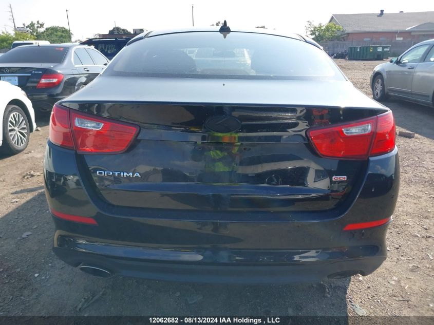 2015 Kia Optima VIN: KNAGM4A77F5529850 Lot: 12062682