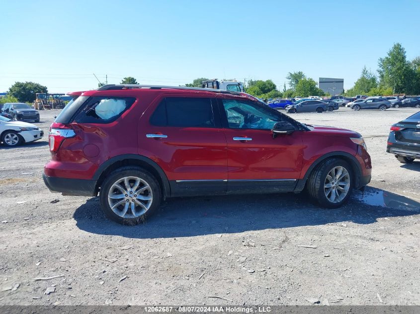 2013 Ford Explorer VIN: 1FM5K8D83DGB16686 Lot: 12062687