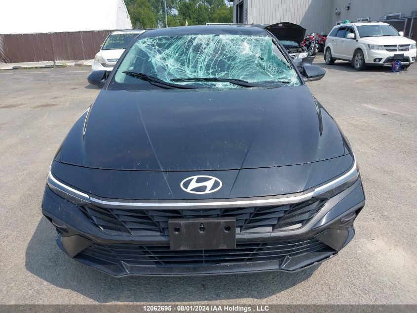 2024 Hyundai Elantra Sel VIN: KMHLM4DG3RU713007 Lot: 12062695