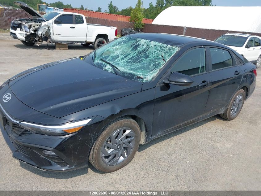 2024 Hyundai Elantra Sel VIN: KMHLM4DG3RU713007 Lot: 12062695