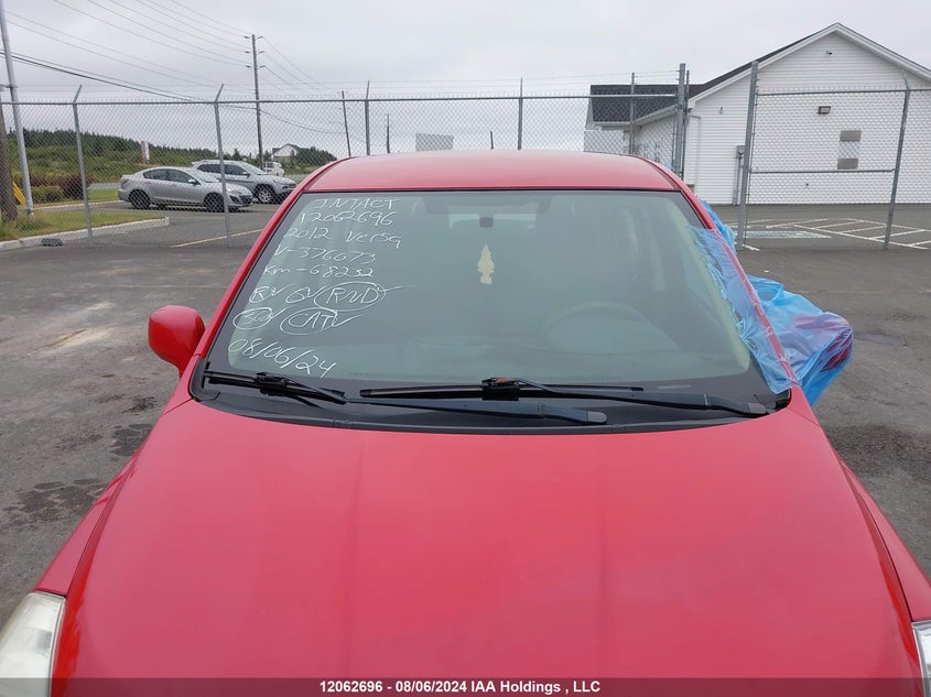 2012 Nissan Versa 1.8 S VIN: 3N1BC1CP7CL376073 Lot: 12062696