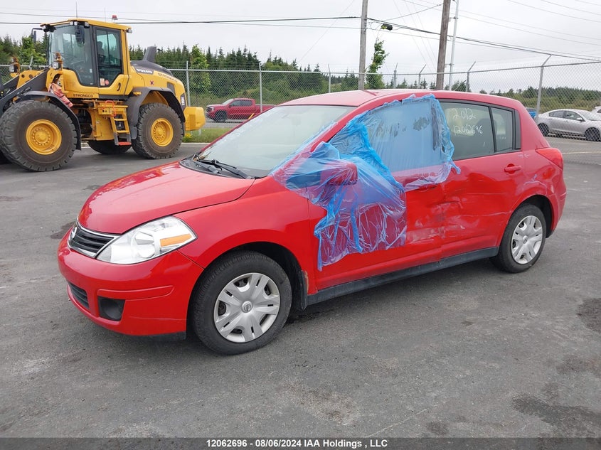 2012 Nissan Versa 1.8 S VIN: 3N1BC1CP7CL376073 Lot: 12062696