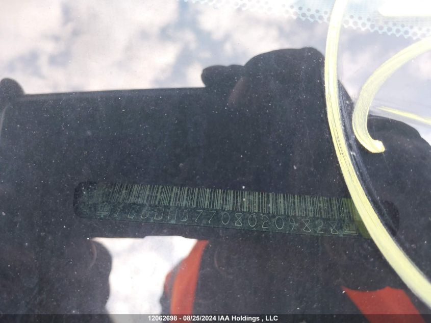 2008 Cadillac Cts VIN: 1G6DH577080209828 Lot: 12062698