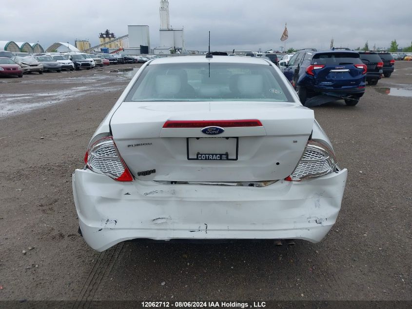 2011 Ford Fusion S VIN: 3FAHP0GA8BR130744 Lot: 12062712