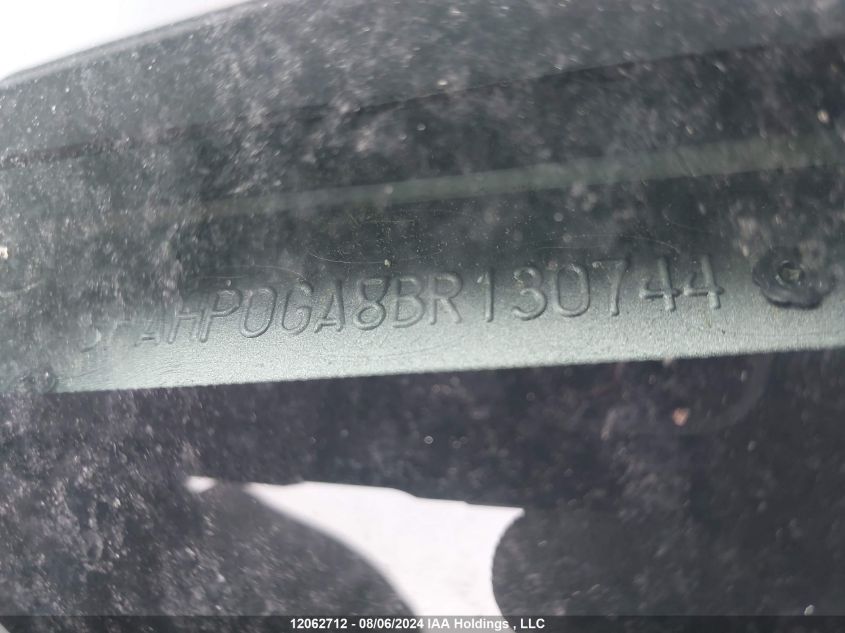 2011 Ford Fusion S VIN: 3FAHP0GA8BR130744 Lot: 12062712