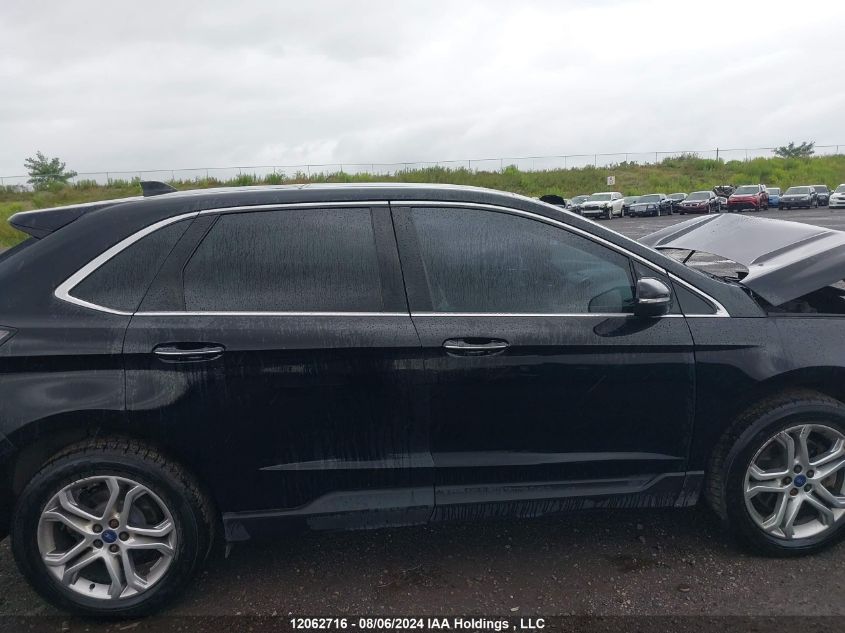2017 Ford Edge Titanium VIN: 2FMPK4K89HBB12689 Lot: 12062716
