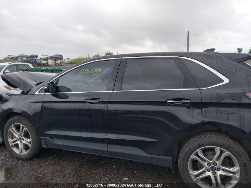 2017 Ford Edge Titanium VIN: 2FMPK4K89HBB12689 Lot: 12062716
