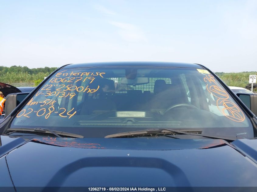 2022 GMC Sierra 2500Hd VIN: 1GT19LE75NF301319 Lot: 12062719