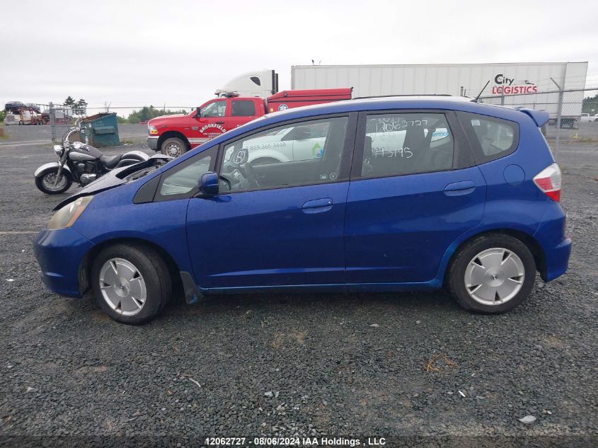 2010 Honda Fit VIN: JHMGE8H57AS800202 Lot: 12062727