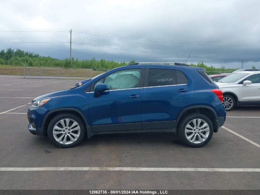 2019 Chevrolet Trax VIN: 3GNCJRSB4KL246026 Lot: 12062735