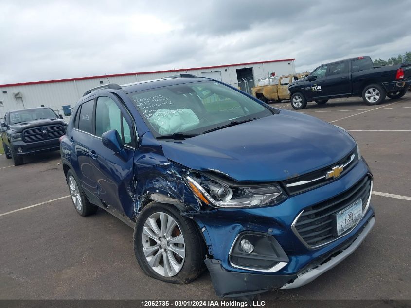2019 Chevrolet Trax VIN: 3GNCJRSB4KL246026 Lot: 12062735
