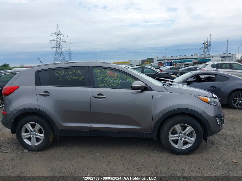 2014 Kia Sportage VIN: KNDPBCAC6E7552457 Lot: 12062759