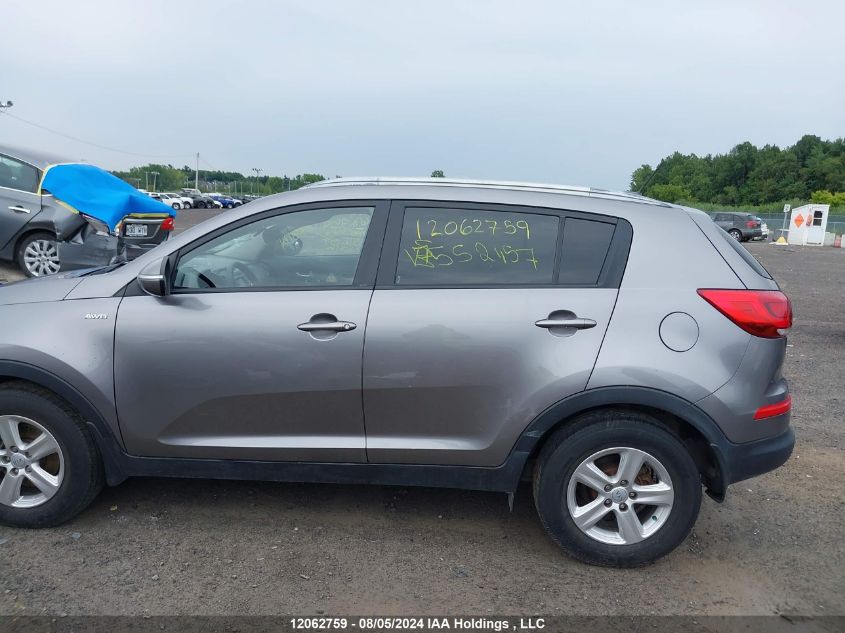 2014 Kia Sportage VIN: KNDPBCAC6E7552457 Lot: 12062759