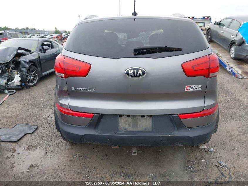 2014 Kia Sportage VIN: KNDPBCAC6E7552457 Lot: 12062759