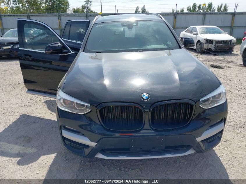 2021 BMW X3 VIN: 5UXTY5C03M9F81768 Lot: 12062777