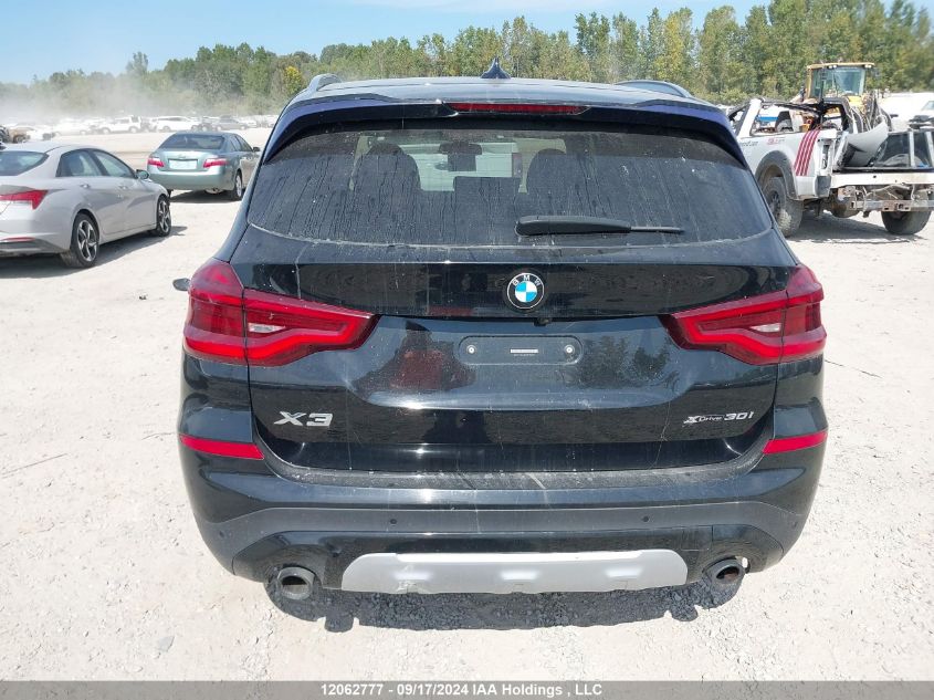 2021 BMW X3 VIN: 5UXTY5C03M9F81768 Lot: 12062777