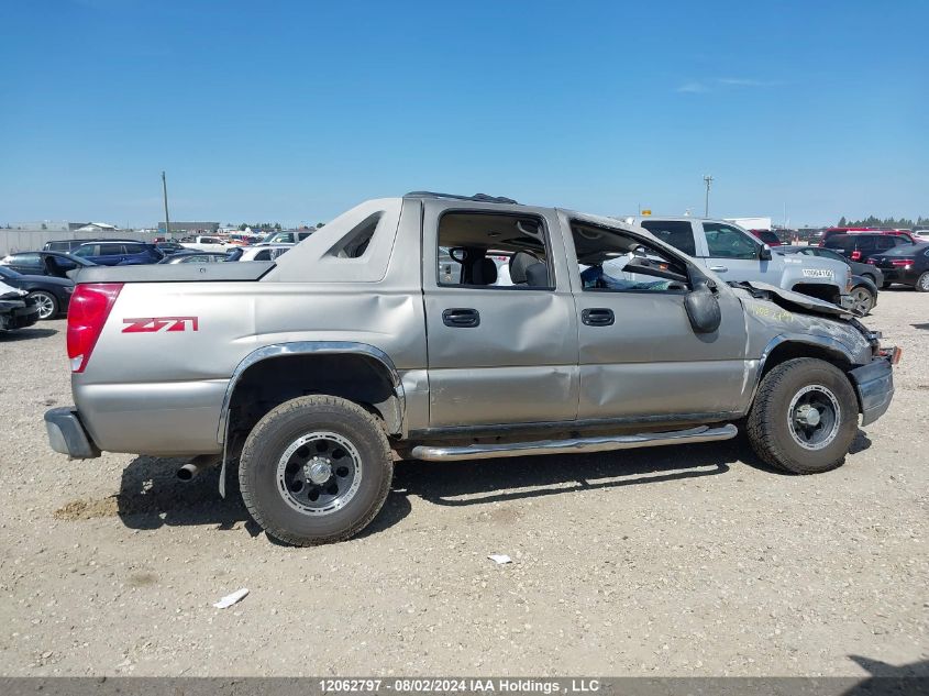 2003 Chevrolet Avalanche VIN: 3GNEK13T03G274155 Lot: 12062797