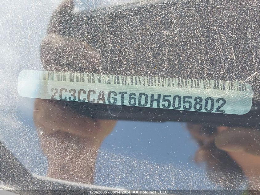 2013 Chrysler 300 S VIN: 2C3CCAGT6DH505802 Lot: 12062805