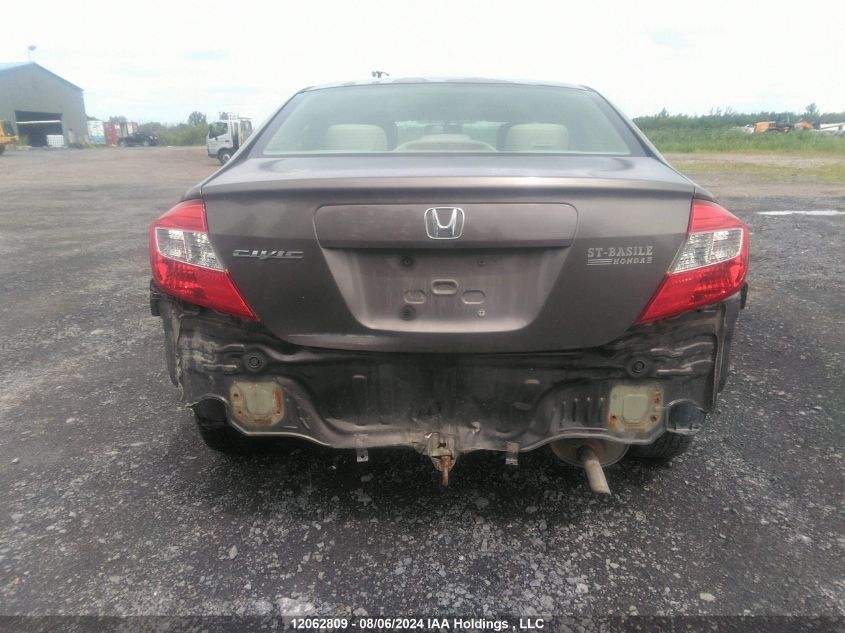 2012 Honda Civic Lx VIN: 2HGFB2F50CH026019 Lot: 12062809