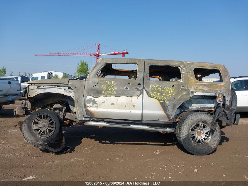 2007 Hummer H3 VIN: 5GTDN13E678172036 Lot: 12062815