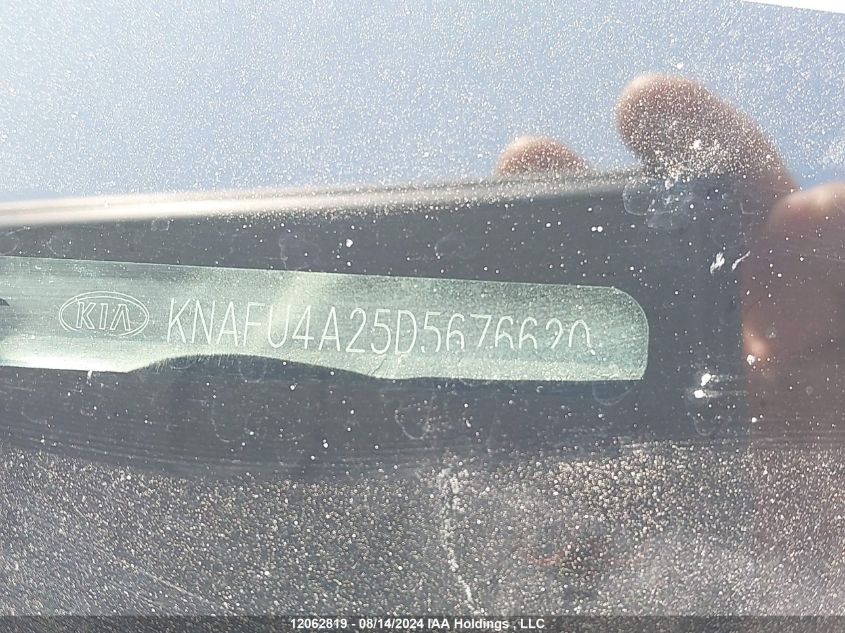 2013 Kia Forte VIN: KNAFU4A25D5676620 Lot: 12062819