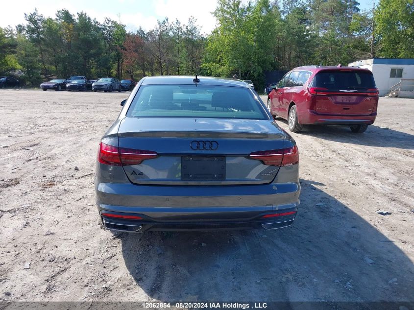 2022 Audi A4 Sedan VIN: WAUEAAF42NN008031 Lot: 12062854