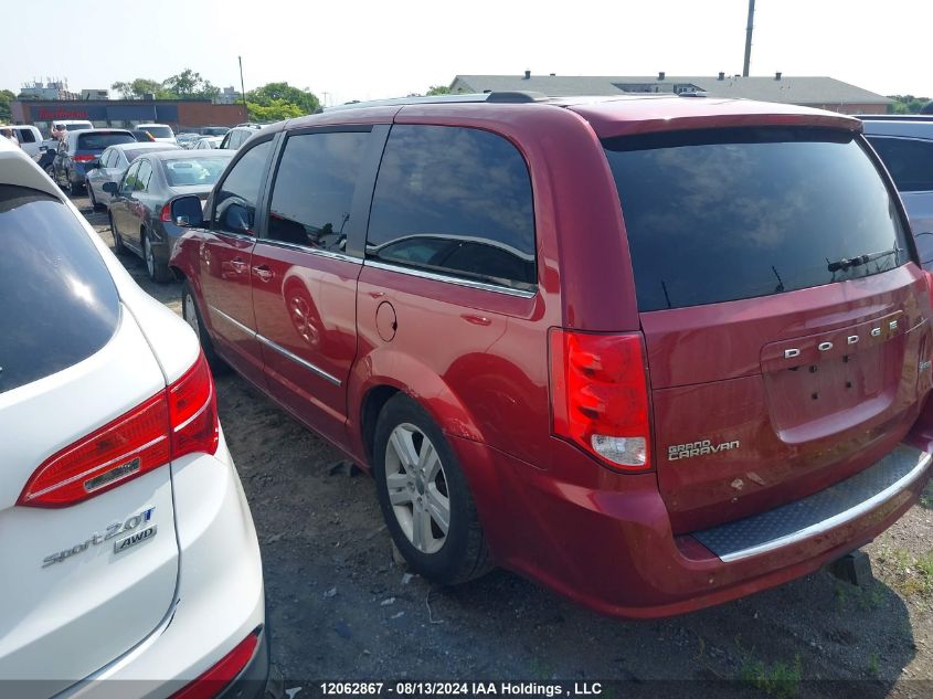 2014 Dodge Grand Caravan Crew VIN: 2C4RDGDG0ER380420 Lot: 12062867