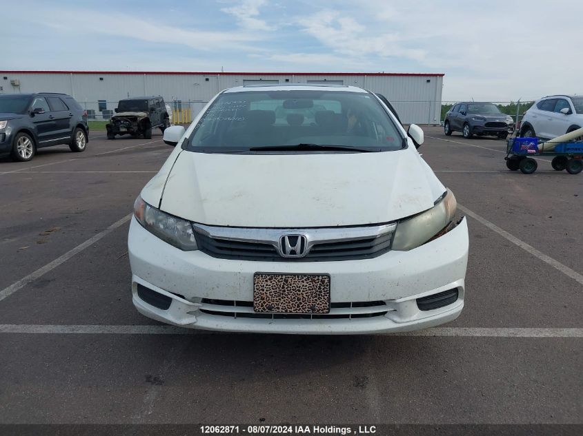 2012 Honda Civic Sdn VIN: 2HGFB2F50CH103455 Lot: 12062871