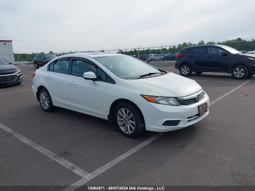 2012 Honda Civic Sdn VIN: 2HGFB2F50CH103455 Lot: 12062871