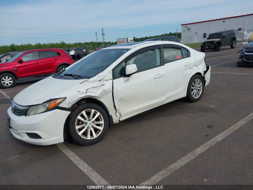2012 Honda Civic Sdn VIN: 2HGFB2F50CH103455 Lot: 12062871