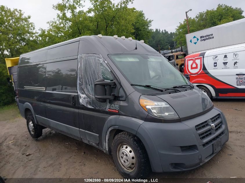 2015 Ram Promaster 2500 High Roof VIN: 3C6TRVDG7FE516399 Lot: 12062880