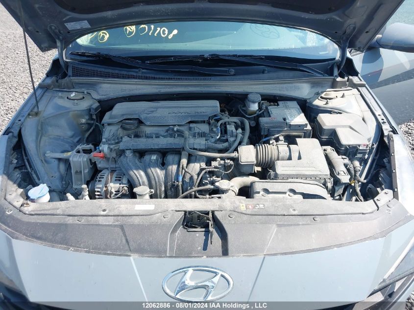 2022 Hyundai Elantra Sel VIN: KMHLM4AG9NU319591 Lot: 12062886