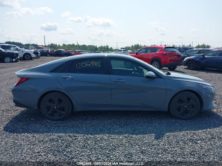 2022 Hyundai Elantra Sel VIN: KMHLM4AG9NU319591 Lot: 12062886