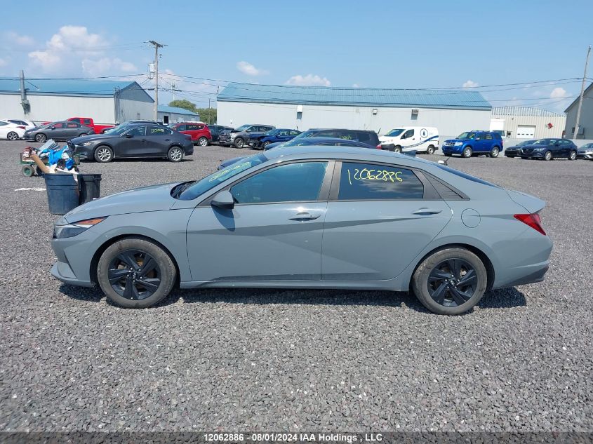 2022 Hyundai Elantra Sel VIN: KMHLM4AG9NU319591 Lot: 12062886