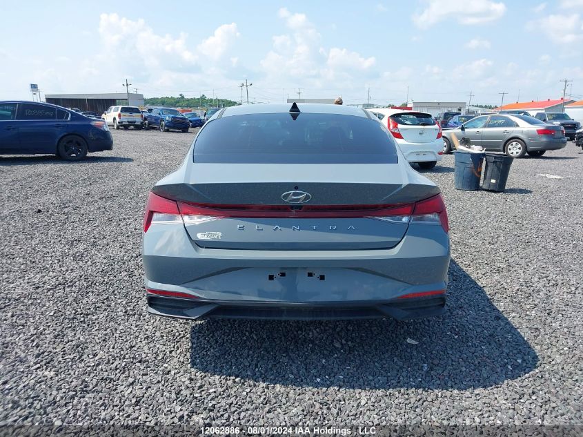 2022 Hyundai Elantra Sel VIN: KMHLM4AG9NU319591 Lot: 12062886