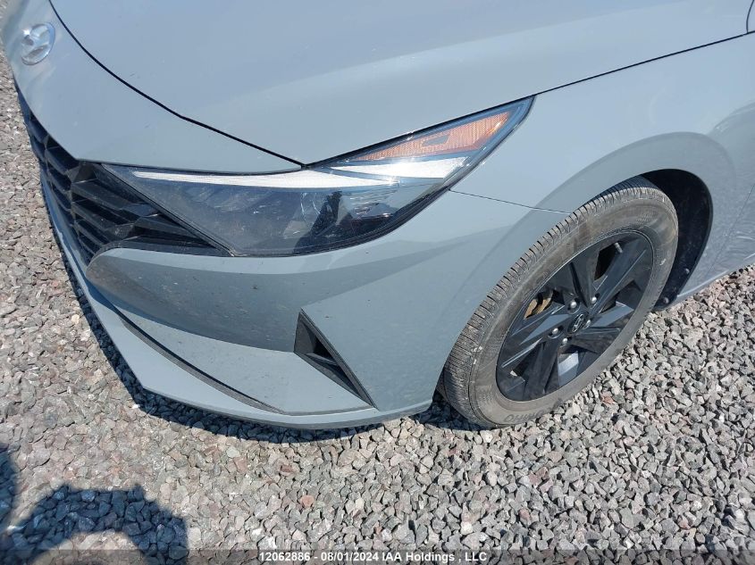 2022 Hyundai Elantra Sel VIN: KMHLM4AG9NU319591 Lot: 12062886