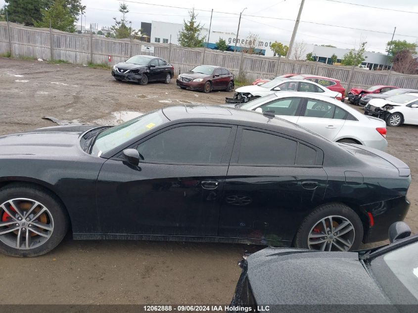 2019 Dodge Charger Sxt VIN: 2C3CDXJG5KH611599 Lot: 12062888