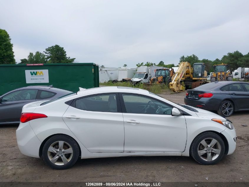 2012 Hyundai Elantra Gls/Limited VIN: 5NPDH4AE6CH119139 Lot: 12062889