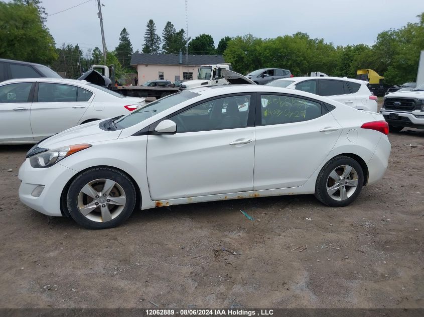 2012 Hyundai Elantra Gls/Limited VIN: 5NPDH4AE6CH119139 Lot: 12062889