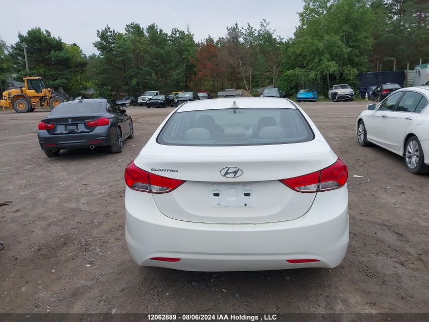 2012 Hyundai Elantra Gls/Limited VIN: 5NPDH4AE6CH119139 Lot: 12062889