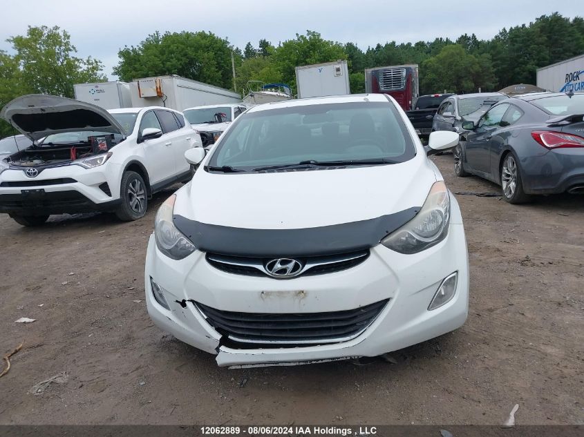 2012 Hyundai Elantra Gls/Limited VIN: 5NPDH4AE6CH119139 Lot: 12062889